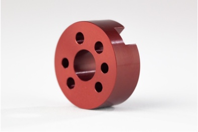 anodizing red
